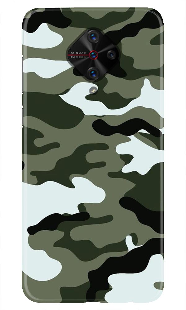Army Camouflage Mobile Back Case for Vivo S1 Pro (Design - 108) Army Camouflage Case for Vivo S1 Pro (Design - 108)