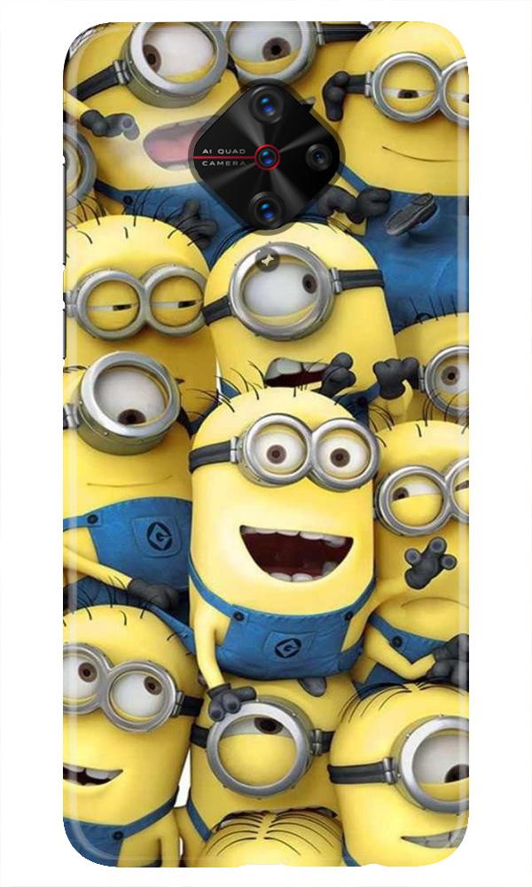 Minions Mobile Back Case for Vivo S1 Pro (Design - 127) Minions Case for Vivo S1 Pro (Design - 127)