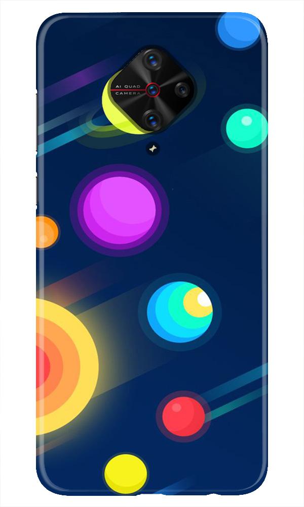 Solar Planet Mobile Back Case for Vivo S1 Pro (Design - 197) Solar Planet Case for Vivo S1 Pro (Design - 197)