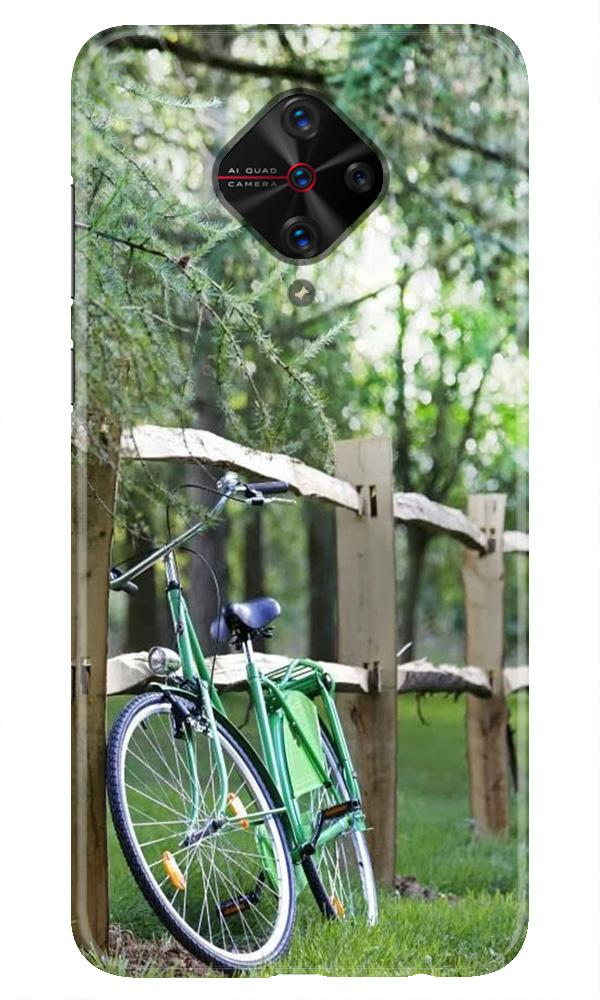 Bicycle Mobile Back Case for Vivo S1 Pro (Design - 208) Bicycle Case for Vivo S1 Pro (Design No. 208)