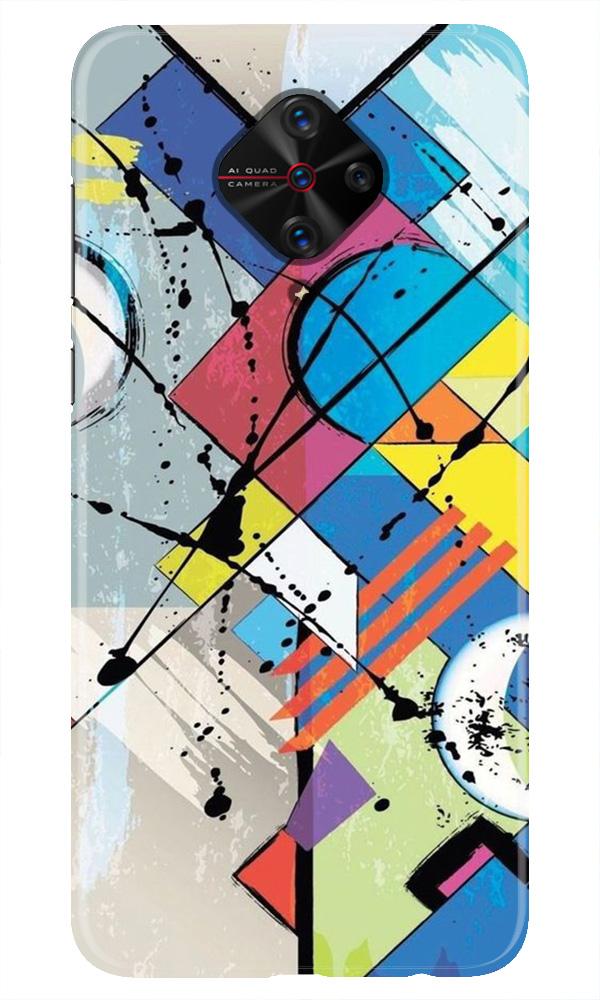 Modern Art Mobile Back Case for Vivo S1 Pro (Design - 235) Modern Art Case for Vivo S1 Pro (Design No. 235)