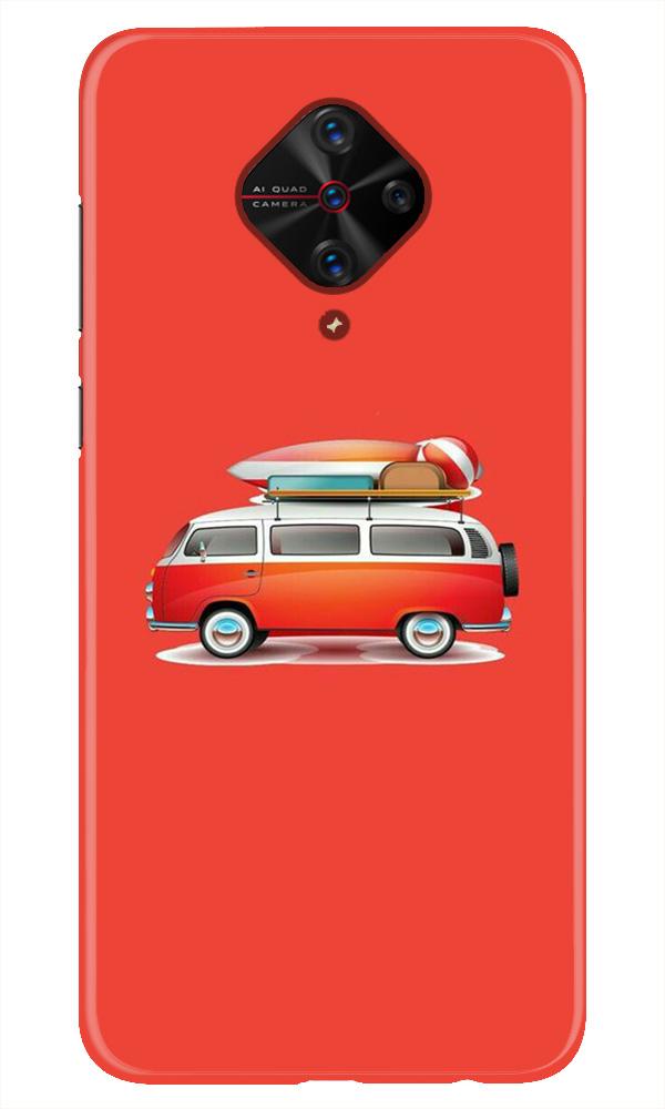 Travel Bus Mobile Back Case for Vivo S1 Pro (Design - 258) Travel Bus Case for Vivo S1 Pro (Design No. 258)