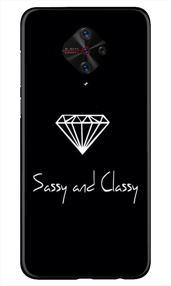Sassy and Classy Mobile Back Case for Vivo S1 Pro (Design - 264) Sassy and Classy Case for Vivo S1 Pro (Design No. 264)