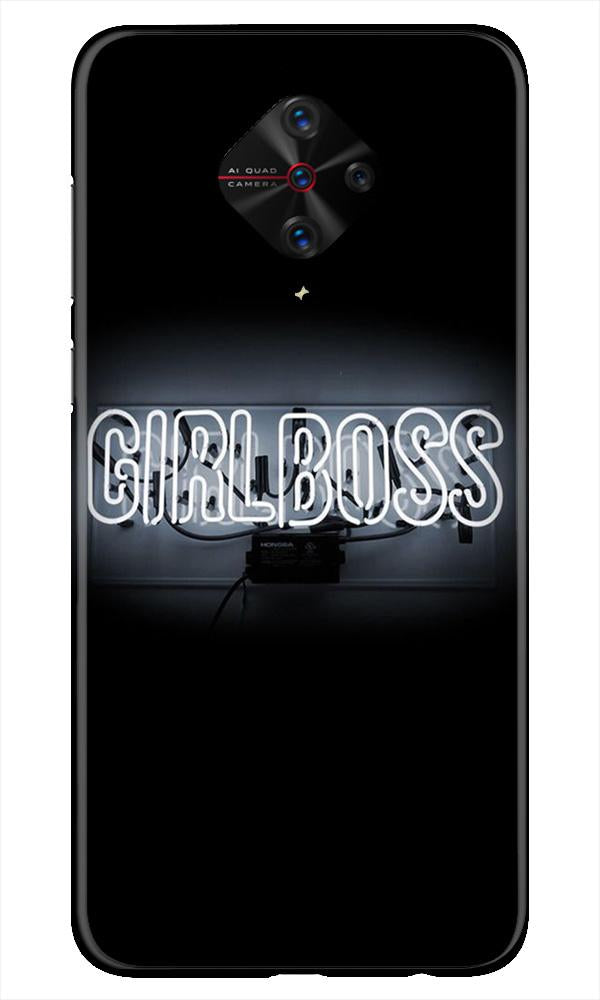 Girl Boss Black Mobile Back Case for Vivo S1 Pro (Design - 268) Girl Boss Black Case for Vivo S1 Pro (Design No. 268)