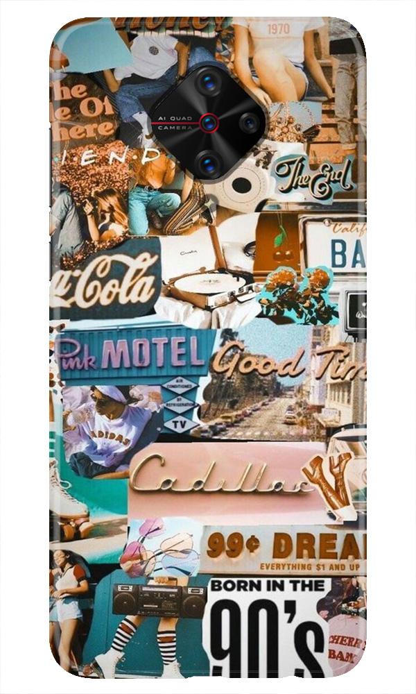 Vintage Design Mobile Back Case for Vivo S1 Pro (Design - 284) Vintage Design Case for Vivo S1 Pro (Design No. 284)