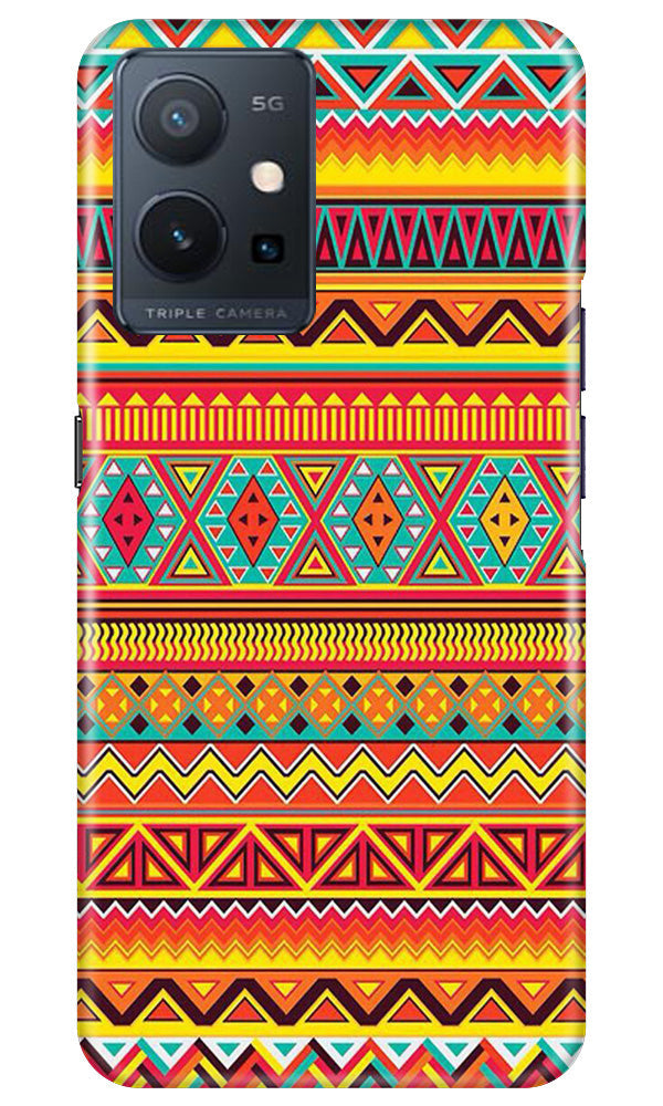 Zigzag line pattern Mobile Back Case for Vivo Y75 5G / Vivo T1 5G (Design - 4) Zigzag line pattern Case for Vivo Y75 5G / Vivo T1 5G