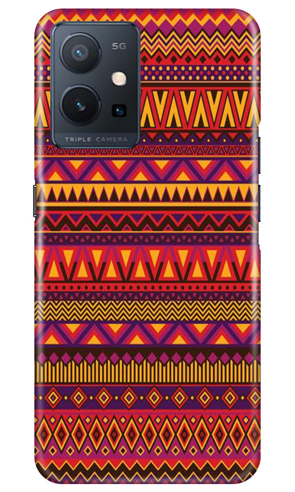 Zigzag line pattern2 Mobile Back Case for Vivo Y75 5G / Vivo T1 5G (Design - 10) Zigzag line pattern2 Case for Vivo Y75 5G / Vivo T1 5G