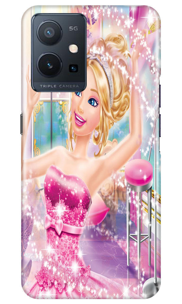 Princesses Mobile Back Case for Vivo Y75 5G / Vivo T1 5G (Design - 95) Princesses Case for Vivo Y75 5G / Vivo T1 5G