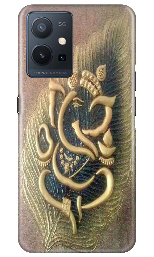 Lord Ganesha Mobile Back Case for Vivo Y75 5G / Vivo T1 5G (Design - 100) Lord Ganesha Case for Vivo Y75 5G / Vivo T1 5G