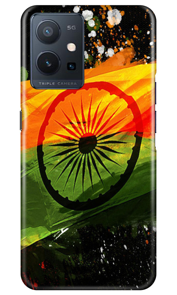 Indian Flag Mobile Back Case for Vivo Y75 5G / Vivo T1 5G (Design - 137) Indian Flag Case for Vivo Y75 5G / Vivo T1 5G (Design - 137)
