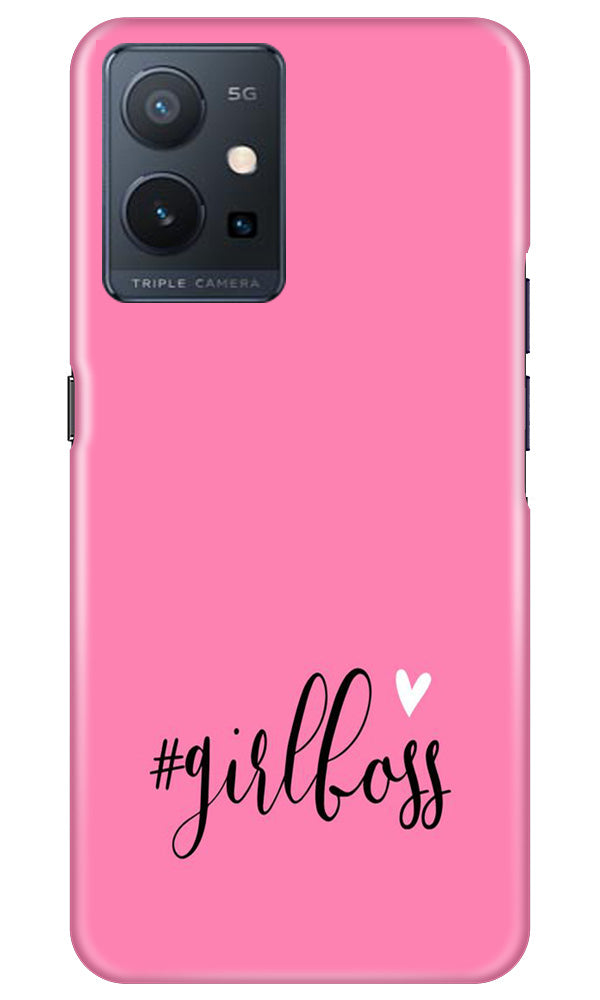 Girl Boss Black Mobile Back Case for Vivo Y75 5G / Vivo T1 5G (Design - 237) Girl Boss Black Case for Vivo Y75 5G / Vivo T1 5G (Design No. 237)