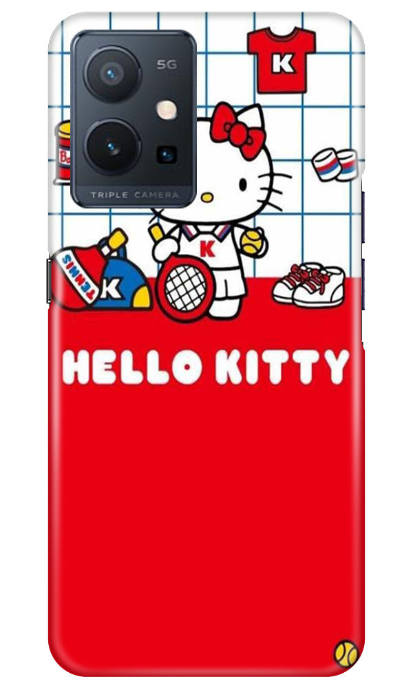 Hello Kitty Mobile Back Case for Vivo Y75 5G / Vivo T1 5G (Design - 322) Hello Kitty Mobile Back Case for Vivo Y75 5G / Vivo T1 5G (Design - 322)