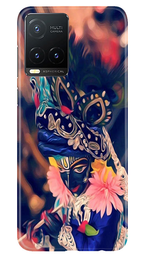 Lord Krishna Mobile Back Case for Vivo T1X (Design - 16) Lord Krishna Case for Vivo T1X