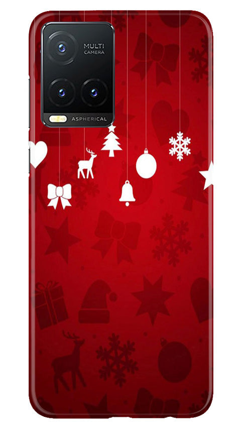 Christmas Mobile Back Case for Vivo T1X (Design - 78) Christmas Case for Vivo T1X
