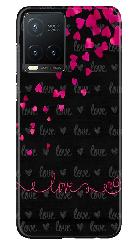 Love in Air Mobile Back Case for Vivo T1X (Design - 89) Love in Air Case for Vivo T1X