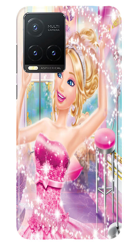 Princesses Mobile Back Case for Vivo T1X (Design - 95) Princesses Case for Vivo T1X