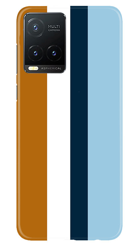 Diffrent Four Color Pattern Mobile Back Case for Vivo T1X (Design - 244) Diffrent Four Color Pattern Case for Vivo T1X (Design No. 244)