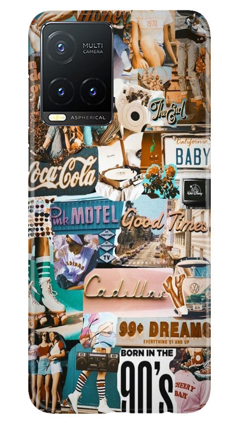 Vintage Design Mobile Back Case for Vivo T1X (Design - 253) Vintage Design Case for Vivo T1X (Design No. 253)
