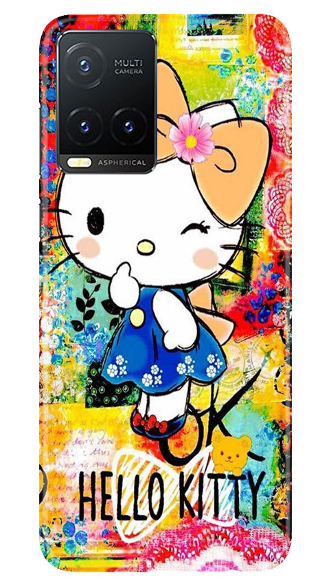 Hello Kitty Mobile Back Case for Vivo T1X (Design - 321) Hello Kitty Mobile Back Case for Vivo T1X (Design - 321)