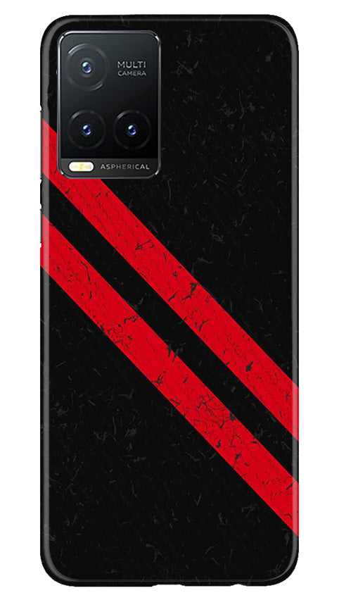 Black Red Pattern Mobile Back Case for Vivo T1X (Design - 332) Black Red Pattern Mobile Back Case for Vivo T1X (Design - 332)