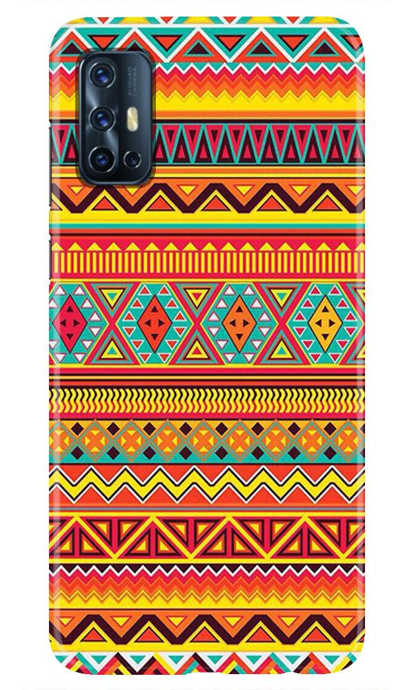 Zigzag line pattern Mobile Back Case for Vivo V17 (Design - 4) Zigzag line pattern Case for Vivo V17
