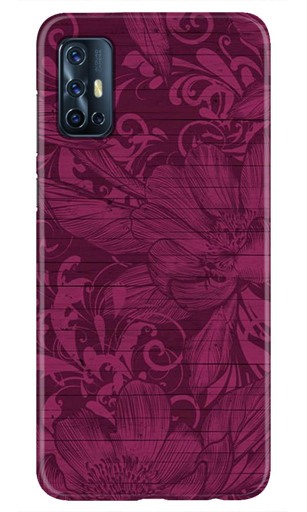 Purple Backround Mobile Back Case for Vivo V17 (Design - 22) Purple Backround Case for Vivo V17