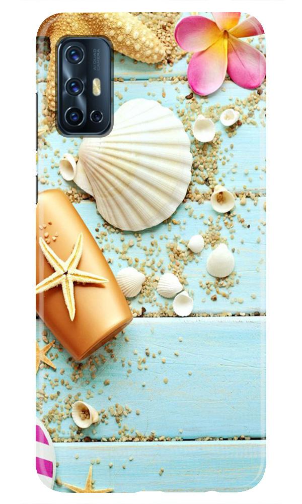 Sea Shells Mobile Back Case for Vivo V17 (Design - 63) Sea Shells Case for Vivo V17