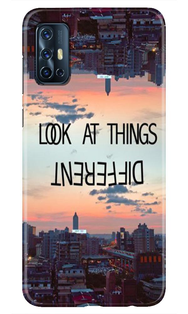 Look at things different Mobile Back Case for Vivo V17 (Design - 99) Look at things different Case for Vivo V17