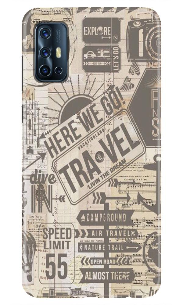 Travel Mobile Back Case for Vivo V17 (Design - 104) Travel Case for Vivo V17 (Design - 104)