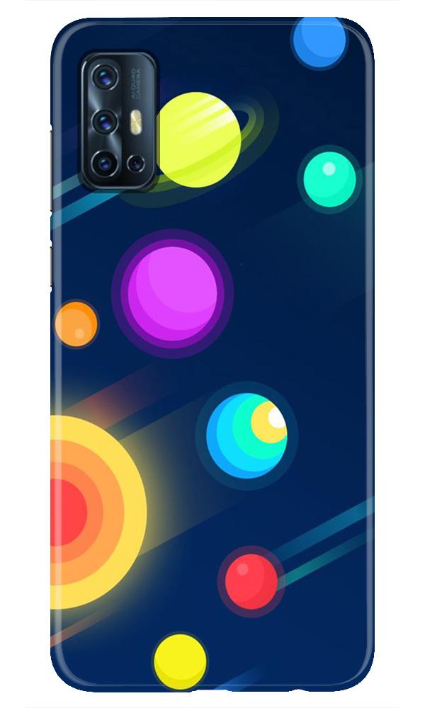 Solar Planet Mobile Back Case for Vivo V17 (Design - 197) Solar Planet Case for Vivo V17 (Design - 197)