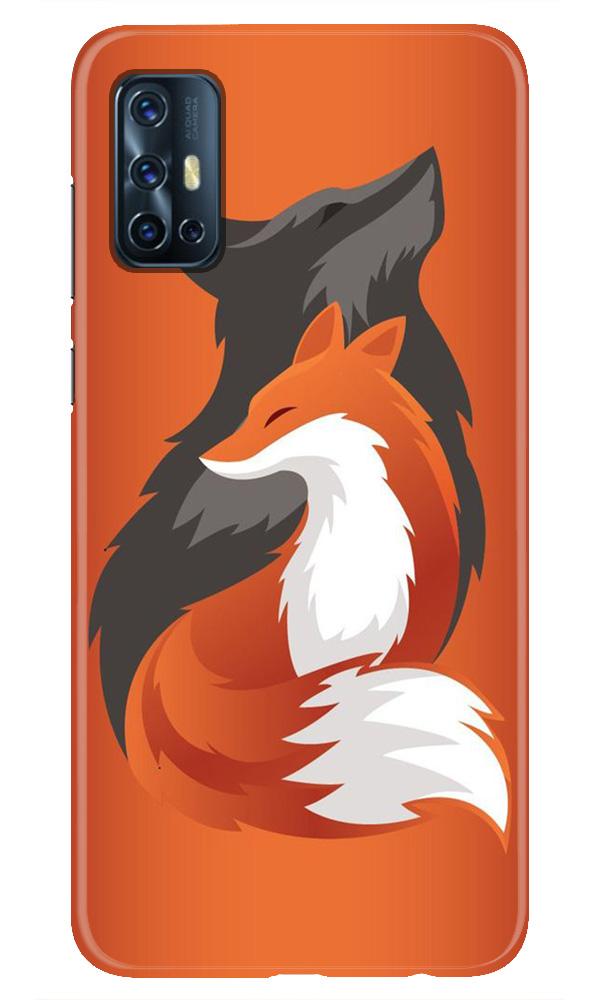 Wolf Mobile Back Case for Vivo V17 (Design - 224) Wolf Case for Vivo V17 (Design No. 224)