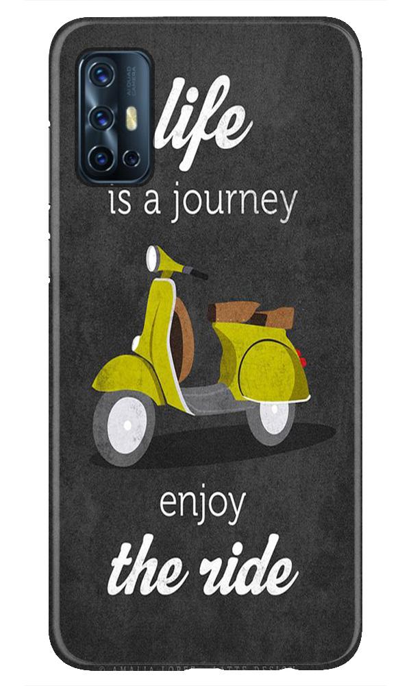 Life is a Journey Mobile Back Case for Vivo V17 (Design - 261) Life is a Journey Case for Vivo V17 (Design No. 261)