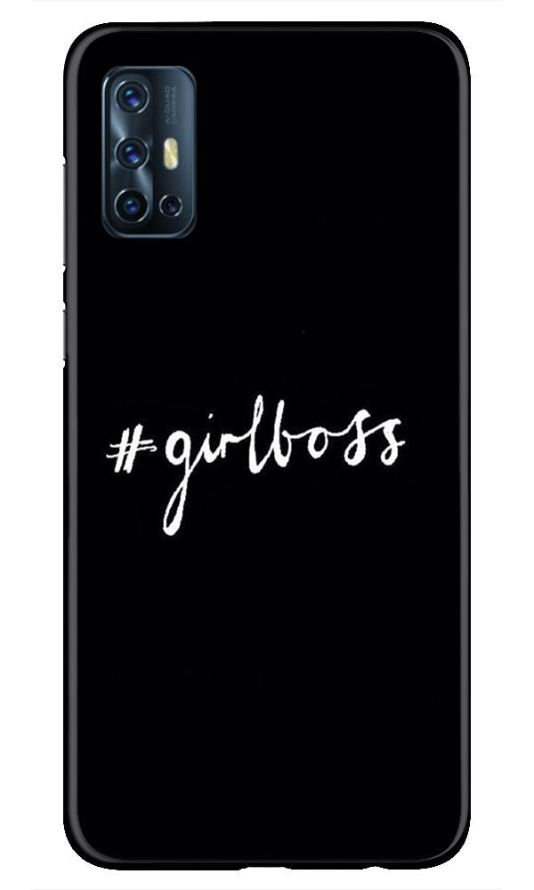 #GirlBoss Mobile Back Case for Vivo V17 (Design - 266) #GirlBoss Case for Vivo V17 (Design No. 266)