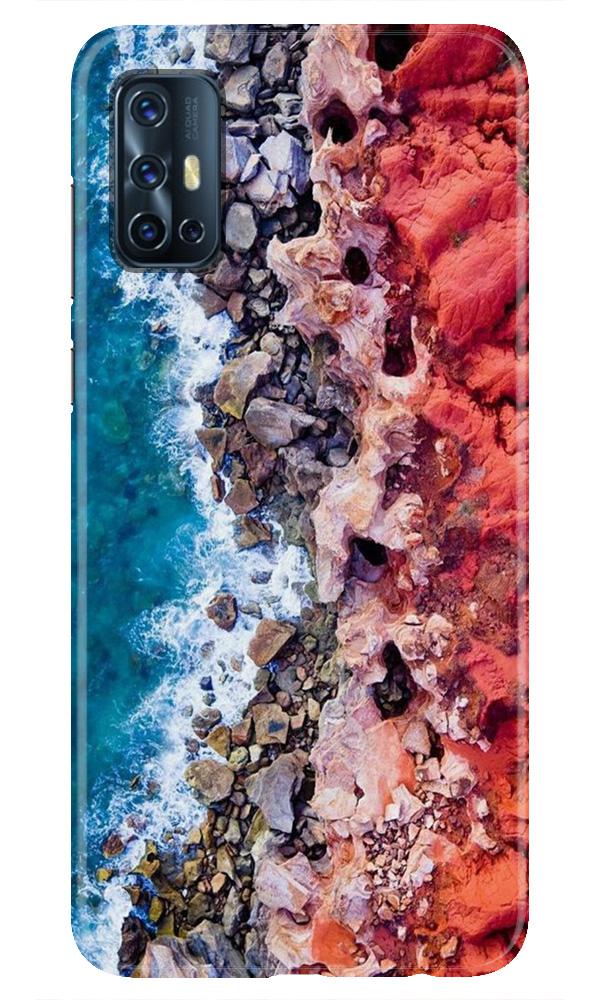 Sea Shore Mobile Back Case for Vivo V17 (Design - 273) Sea Shore Case for Vivo V17 (Design No. 273)