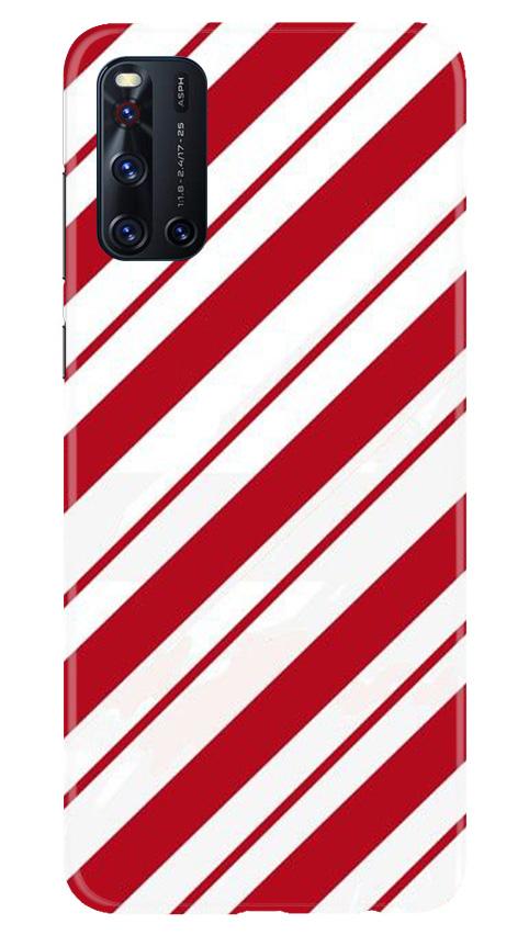 Red White Mobile Back Case for Vivo V19 (Design - 44) Red White Case for Vivo V19