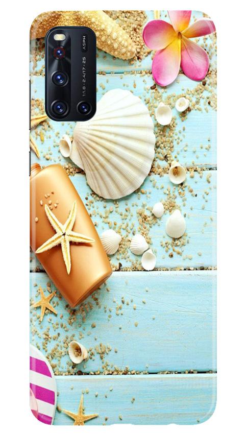 Sea Shells Mobile Back Case for Vivo V19 (Design - 63) Sea Shells Case for Vivo V19