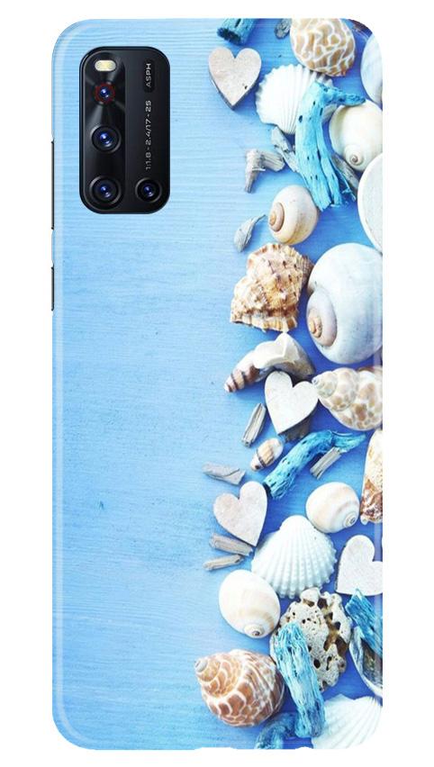 Sea Shells2 Mobile Back Case for Vivo V19 (Design - 64) Sea Shells2 Case for Vivo V19