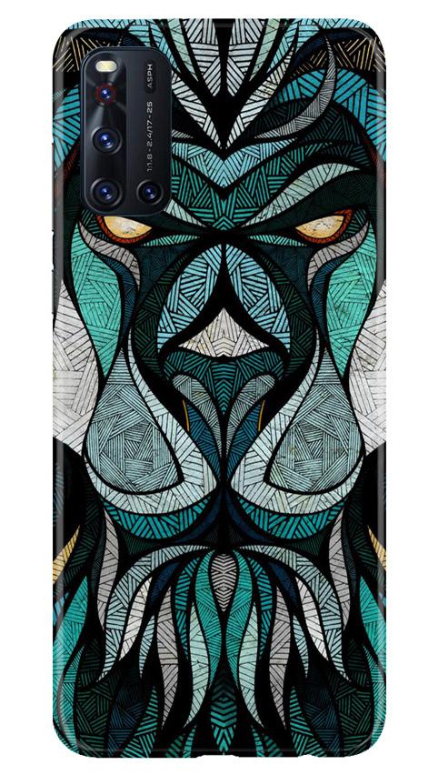 Lion Mobile Back Case for Vivo V19 (Design - 97) Lion Case for Vivo V19