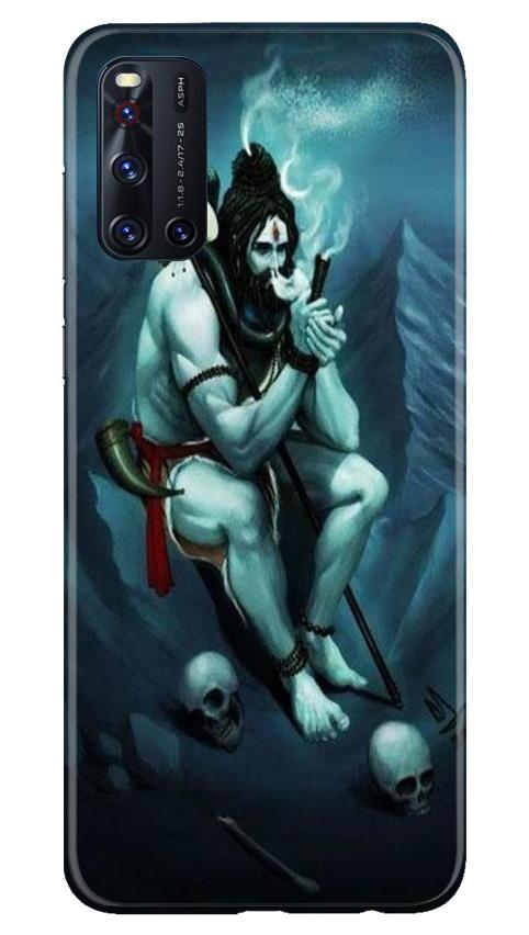 Lord Shiva Mahakal2 Mobile Back Case for Vivo V19 (Design - 98) Lord Shiva Mahakal2 Case for Vivo V19