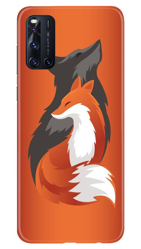 Wolf Mobile Back Case for Vivo V19 (Design - 224) Wolf Case for Vivo V19 (Design No. 224)