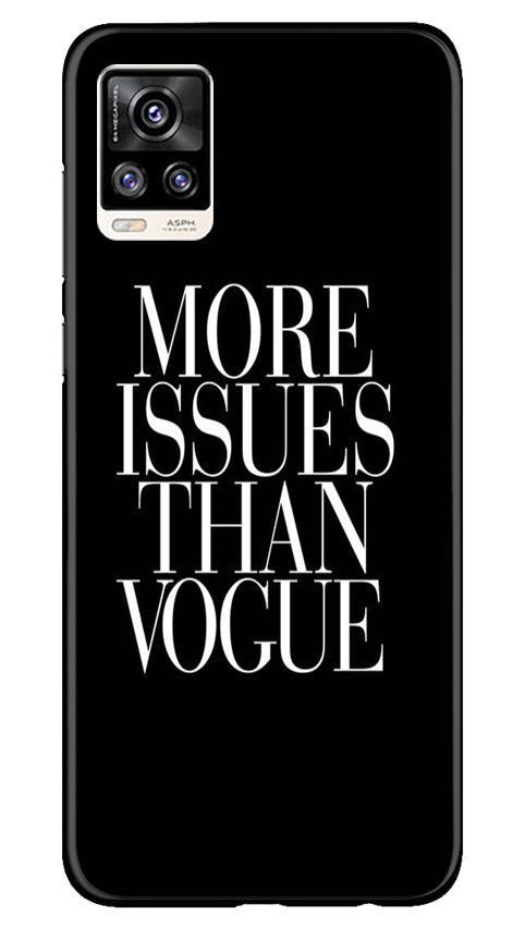 More Issues than Vague Mobile Back Case for Vivo V20 Pro (Design - 74) More Issues than Vague Case for Vivo V20 Pro