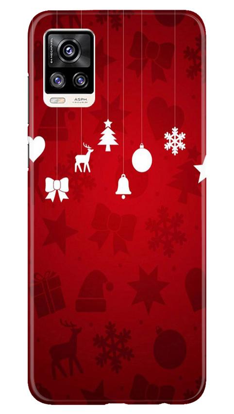 Christmas Mobile Back Case for Vivo V20 Pro (Design - 78) Christmas Case for Vivo V20 Pro