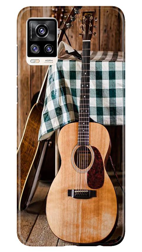 Guitar2 Mobile Back Case for Vivo V20 (Design - 87) Guitar2 Case for Vivo V20