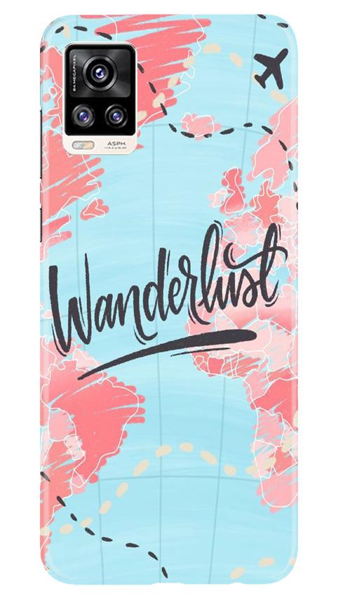 Wonderlust Travel Mobile Back Case for Vivo V20 Pro (Design - 223) Wonderlust Travel Case for Vivo V20 Pro (Design No. 223)