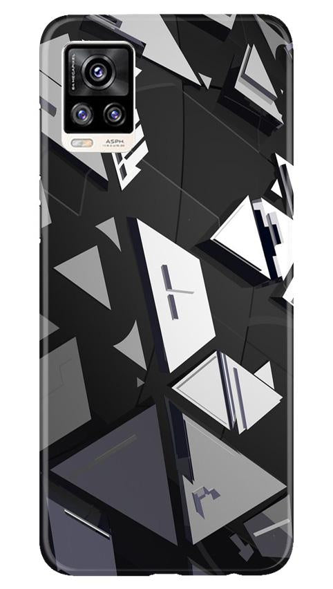 Modern Art Mobile Back Case for Vivo V20 (Design - 230) Modern Art Case for Vivo V20 (Design No. 230)