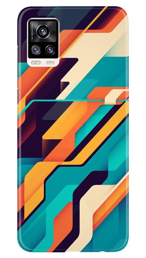 Modern Art Mobile Back Case for Vivo V20 Pro (Design - 233) Modern Art Case for Vivo V20 Pro (Design No. 233)