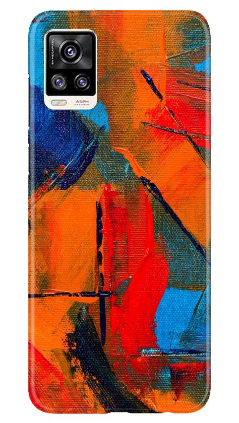 Modern Art Mobile Back Case for Vivo V20 (Design - 237) Modern Art Case for Vivo V20 (Design No. 237)