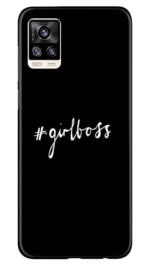 #GirlBoss Mobile Back Case for Vivo V20 Pro (Design - 266) #GirlBoss Case for Vivo V20 Pro (Design No. 266)