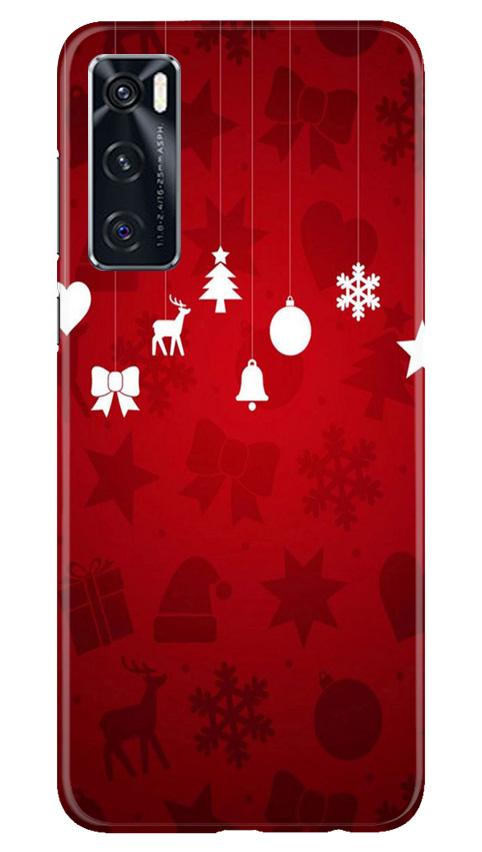 Christmas Mobile Back Case for Vivo V20 SE (Design - 78) Christmas Case for Vivo V20 SE