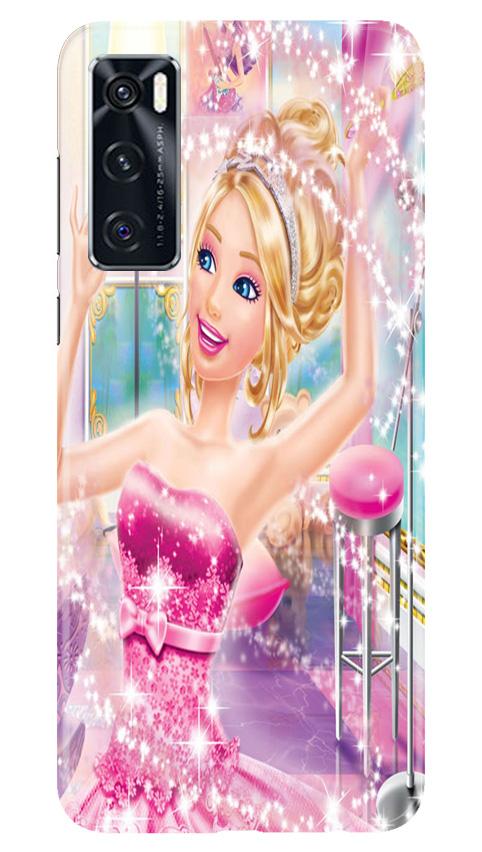 Princesses Mobile Back Case for Vivo V20 SE (Design - 95) Princesses Case for Vivo V20 SE